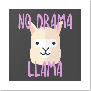 No Drama Llama Posters and Art